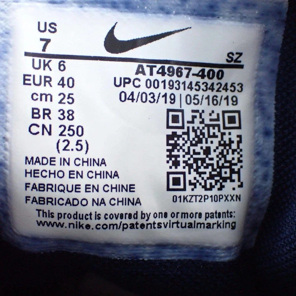 Nike Janoski G Spikeless Golf Shoes Blue /Obsidian AT4967-400 Men's 7 Wns 8.5 - Picture 11 of 11